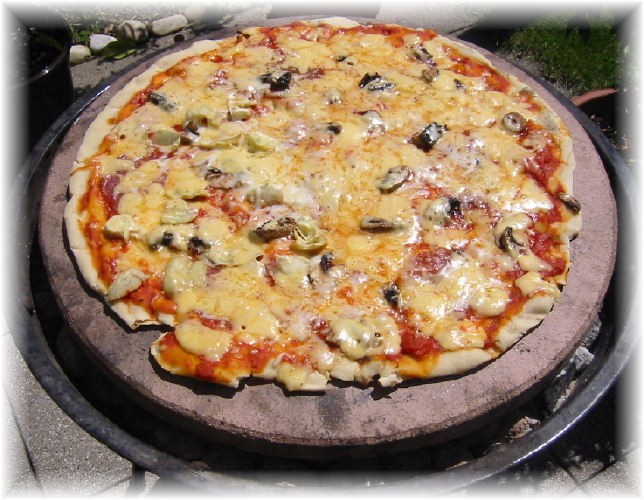 Consejos de uso de la piedra para hornear pizzas y panes